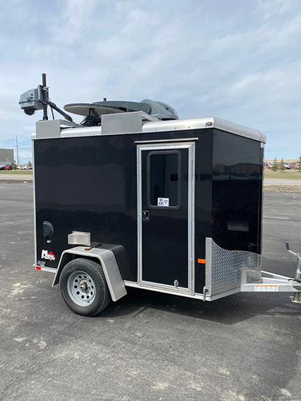 EasyRider Video Operations and SATCOM trailer